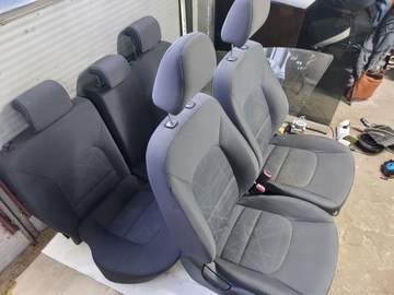 FOTEL LEWY PRAWY KANAPA KOMPLET KIA RIO III HB 1.2 5D 2012R