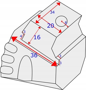 Тормоз для роликовых коньков RAVEN Princess белый ПВХ 4 шт.