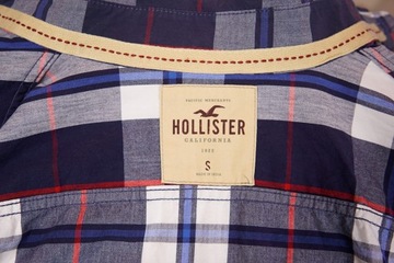 HOLLISTER CALIFORNIA _ KOSZULA W KRATĘ _ S _ MEN _ 100% BAWEŁNA