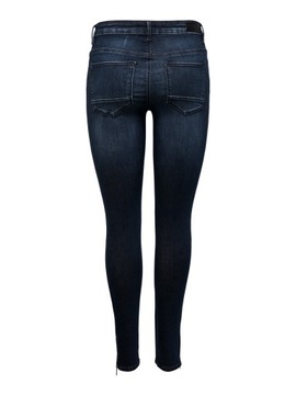 Only ciemnoniebieskie jeansy rurki W27 L34