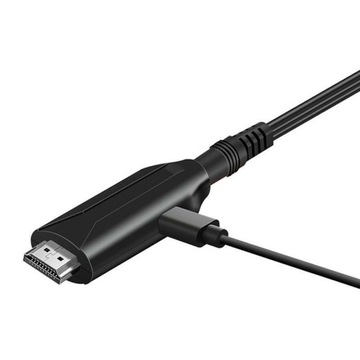 HDMI-СОВМЕСТИМЫЙ С СИЛИКОНОВЫМ АДАПТЕРОМ SCART