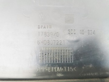 NÁRAZNÍK PŘEDNÍ SEAT AROSA 1997-2000 6H0807221