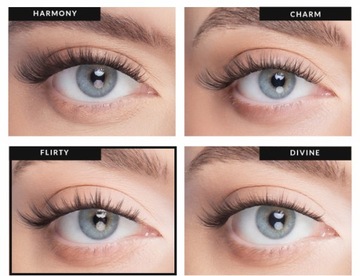 Rzęsy bondingowe do samodzielnej aplikacji DIY FLIRTY Nanolash 36 kępek