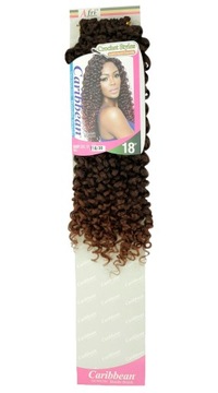 Loki syntetyczne Sassy Curl 18 ombre T1B/30