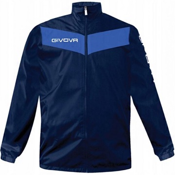 XS Kurtka Givova Rain Scudo granatowo-niebieska RJ