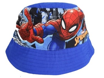 Kapelusz Materiałowy na lato czapka Spiderman 52