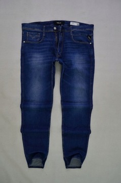 120 # REPLAY ## ANBASS SLIM SPODNIE JEANSY W36 L34