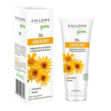 Żel arnikowy, Enilome Healthy Beauty Green, 75 ml