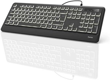 WYPRZ! Pozwrotowa klawiatura membranowa KC-550 QWERTZ (DEU)
