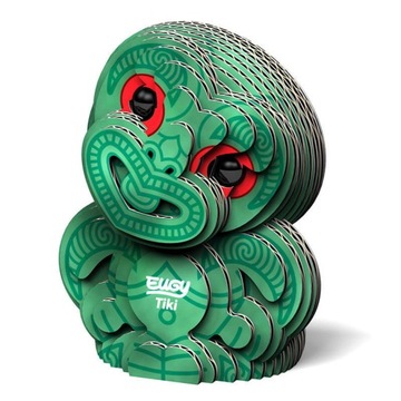 Maoryski Tiki Eugy Eko Układanka 3D Figurka Edu