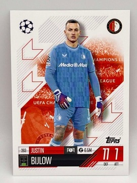 Karty piłkarskie TOPPS MATCH ATTAX 24/25 #263 Justin Bijlow