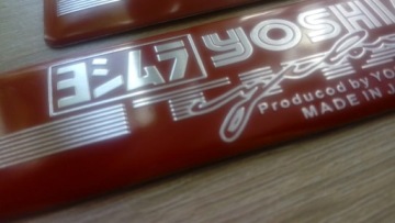 YOSHIMURA Titan Cyclon RED Alu + Бесплатная эмблема