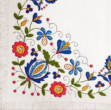 Serwetki papierowe folk kaszubski, szkoła żukowska