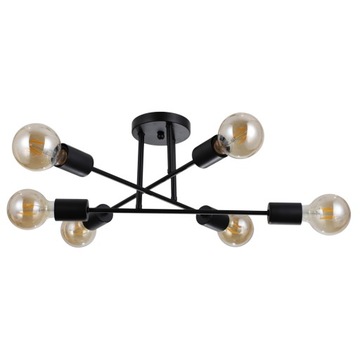 Italux Formio PND-4052-6-BL Lampa przysufitowa