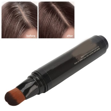 Ручка-краска для волос темно-коричневого цвета