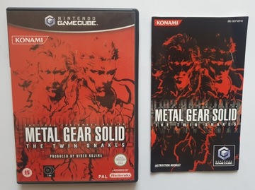 METAL GEAR SOLID THE TWIN SNAKES GAMECUBE