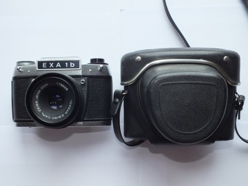 EXA 1b + Tessar 50 мм 1:2,8 Carl Zeiss Jena Pack.