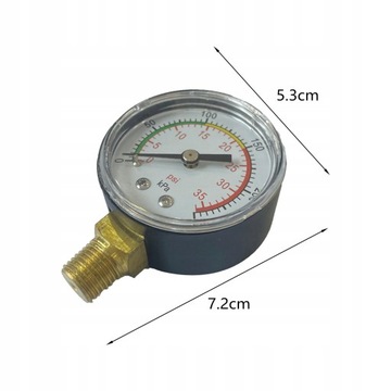 Манометр для бассейна с песочным фильтром Манометр для