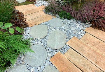 Акрон галька 1-3 см Садовый декоративный камень 500 кг