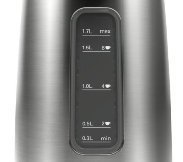 Электрочайник Bosch TWK5P475 2400 Вт серебристый/серый