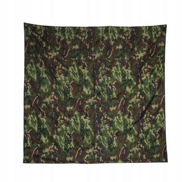 TARP PLANDEKA KAMUFLAŻ DŻUNGLI 3x2.9m SURVIVAL