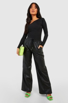 EC41313 *БОДИ BOOHOO PETITE АСИММЕТРИЧНОЕ С ДЛИННЫМ РУКАВОМ XXS