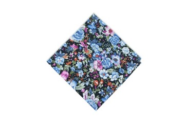 Poszetka do kieszonki marynarki w KOLOROWE KWIATY