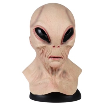 ЧУЖАЯ МАСКА ЧУЖОЙ НЛО ЧУЖОЙ МОНСТР ЛАТЕКС ХЭЛЛОУИН КОСПЛЕЙ