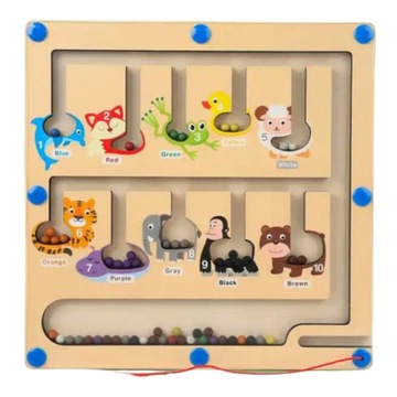 МАГНИТНАЯ ДОСКА МОЗАИКА ОБРАЗОВАТЕЛЬНАЯ ДЕРЕВЯННАЯ ПАЗЛ МОЗАИКА МОНТЕССОРИ