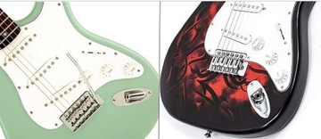 Розетка для гитары Stratocaster - серебристая