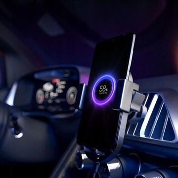 Беспроводное автомобильное зарядное устройство Xiaomi Mi 20 Вт, открытый USB-тип C, 3 мА