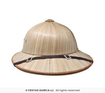 Kapelusz Safari Podróżnika Słomkowy