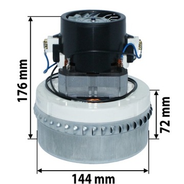 Turbina 1200 W Domel 176x144x72 (MKM 7778-5) Stihl Bosch Nilfisk Alto