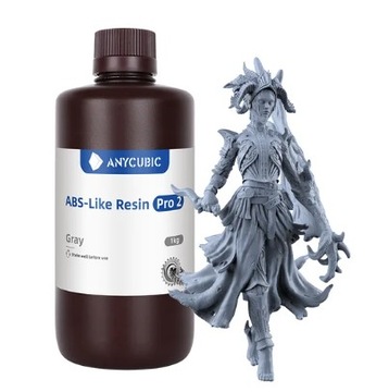 ŻYWICA UV ANYCUBIC 1L ABS-LIKE+ GRAY SZARY