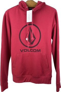 Bluza męska czerwona bordo z kapturem VOLCOM r. S