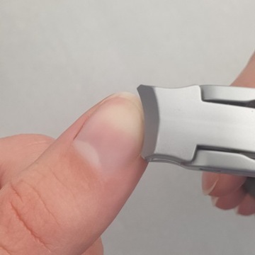CĘGI OBCINACZ DO PAZNOKCI SZEROKI WYGIĘTY DLA SENIORÓW MANICURE PEDICURE
