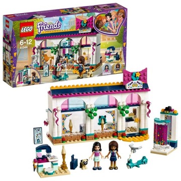 LEGO Friends 41344 Sklep z Akcesoriami Andrei Mops