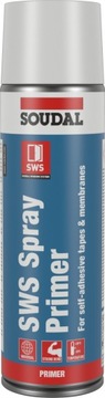 SWS SPRAY PRIMER SOUDAL klej w spray do taśm i folii ciepły montaż do -10°C