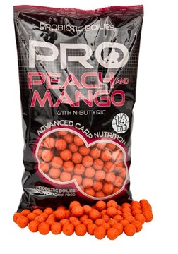 Kulki Starbaits Probiotic Peach&Mango 14mm 1kg
