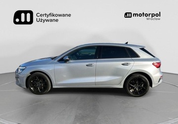 Audi A3 8Y Sportback 1.5 35 TFSI 150KM 2022 Audi A3 Sportback Advanced, ACC, Podgrzewane fotele, Swiatla na zla pogode, zdjęcie 2