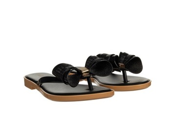 Japonki damskie MELISSA FLIP FLOP SLIM V AD M 35748 AU002 BLACK - 39, Czarn