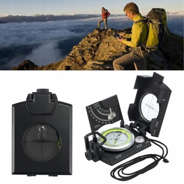 ПРОФЕССИОНАЛЬНЫЙ ВОЕННЫЙ КОМПАС ПРИЗМАТИЧЕСКИЙ КОМПАС