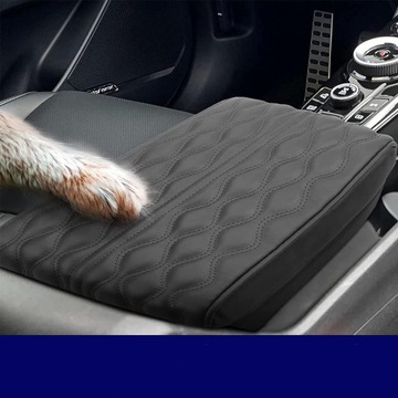 ЧЕРНЫЙ АВТОМОБИЛЬНЫЙ ПОДЛОКОТНИК, КРЫШКА ЦЕНТРАЛЬНОЙ КОНСОЛИ