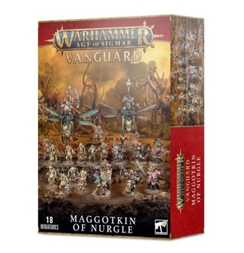 Warhammer Age of Sigmar Spearhead Vanguard Maggotkin Of Nurgle
