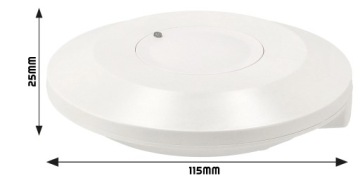 Микроволновой датчик движения IP20 2000 Вт 360 градусов Стройный