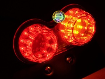 LED 4 в 1 универсальный мотоцикл задний свет STOP направления положение пластины