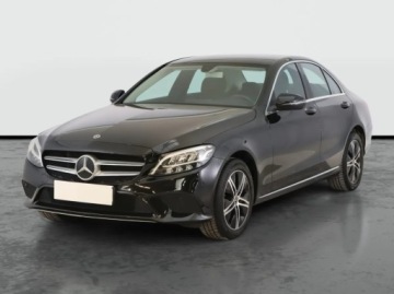 Mercedes Klasa C W205 Limuzyna Facelifting 1.6 C160 129KM 2019 Mercedes C C 160, Salon Polska, Serwis ASO, zdjęcie 1