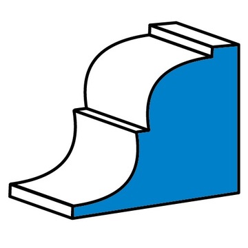 Профильная фреза с подшипником 41,3х18,3мм хвостовик 12