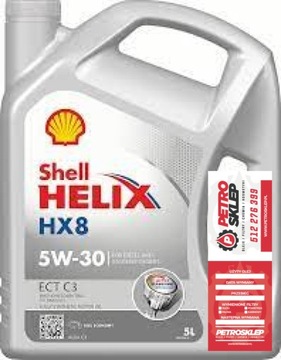Shell Helix HX8 ECT C3 5W30 5L