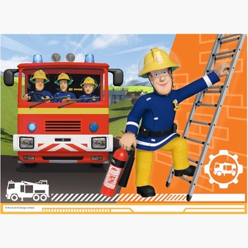 Пазл 20 miniMAXI Пожарный Сэм 20 деталей 3+ Trefl 21113